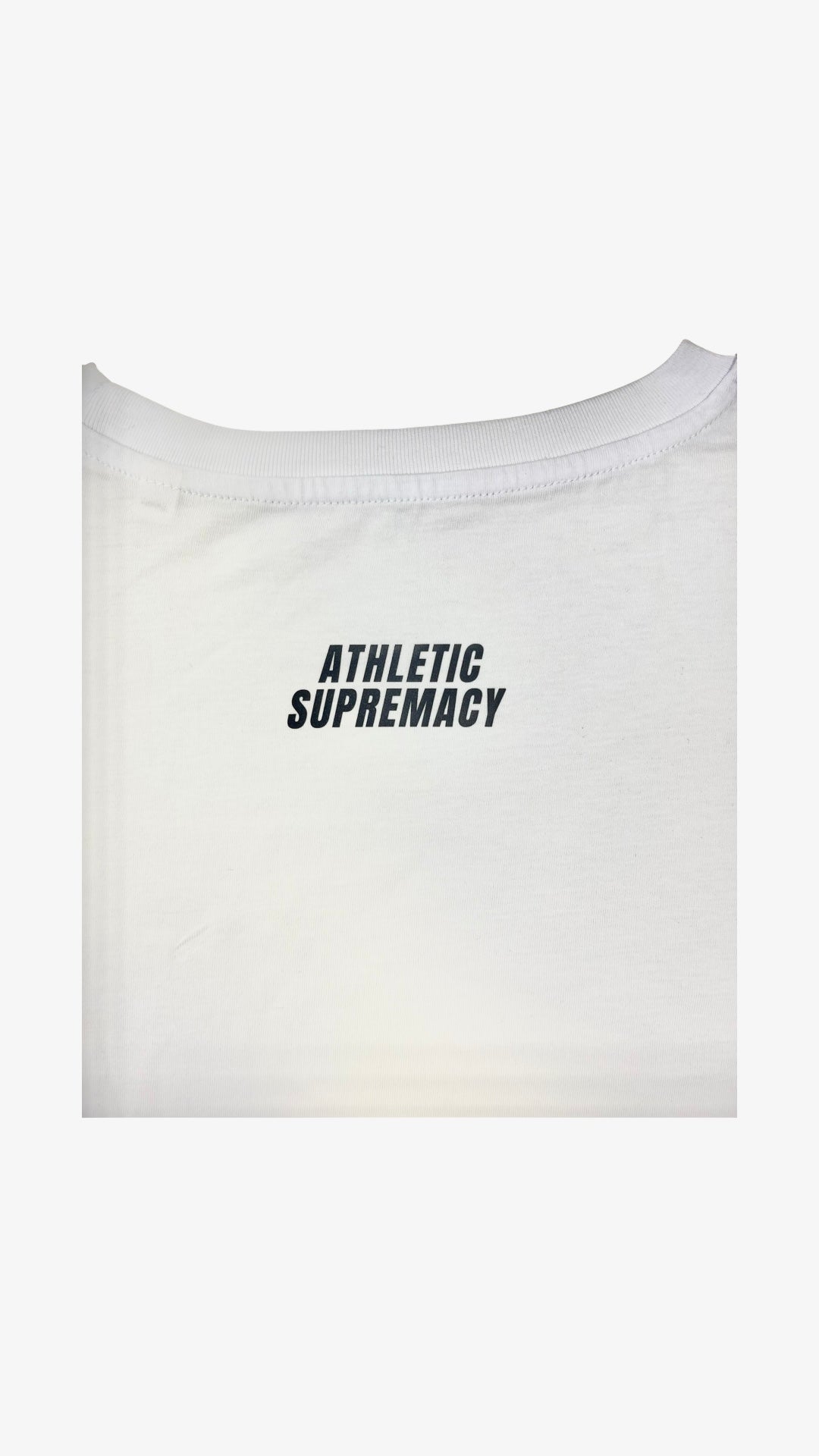 Athletic Supremacy Series SSL Finland Womens Cropped White T-Shirt