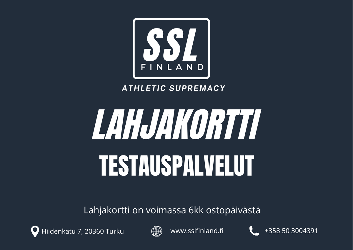 Lahjakortti testauspalveluihin